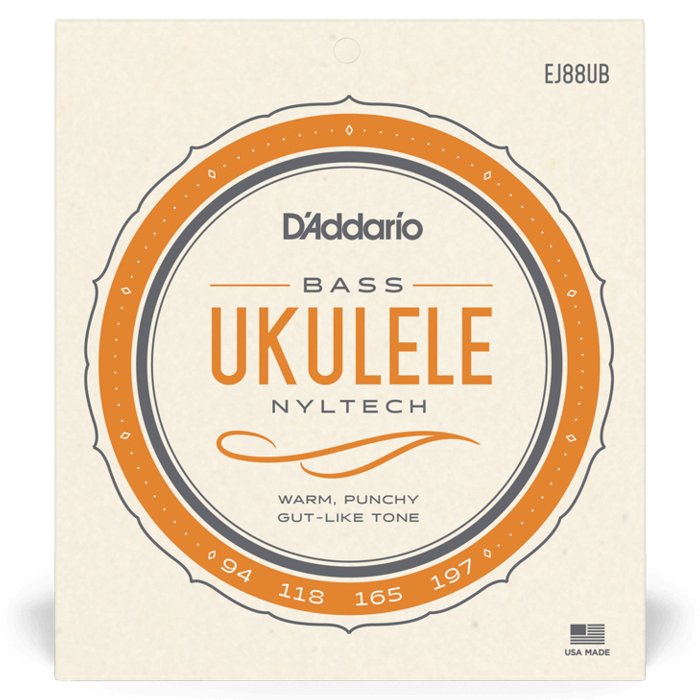 D'Addario Nyltech Nylon Bass Ukulele Strings - Strings - D'Addario