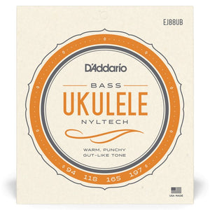 D'Addario Nyltech Nylon Bass Ukulele Strings - Strings - D'Addario