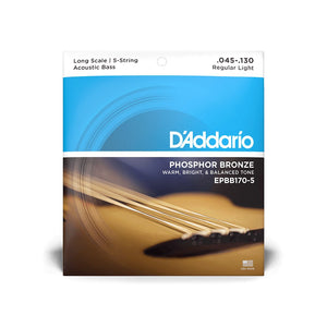 D'Addario Phospher Bronze Acoustic Bass Guitar Strings - Bass Strings - D'Addario