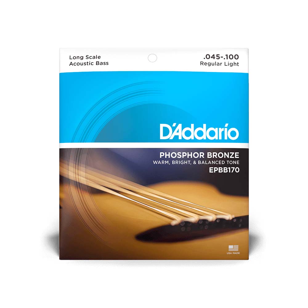 D'Addario Phospher Bronze Acoustic Bass Guitar Strings - Bass Strings - D'Addario