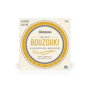 D'addario Phosphor Bronze 8 String Irish Bouzouki 11-40 - Strings - D'Addario