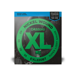 D'Addario XL Nickel Wound Bass Strings - Bass Strings - D'Addario