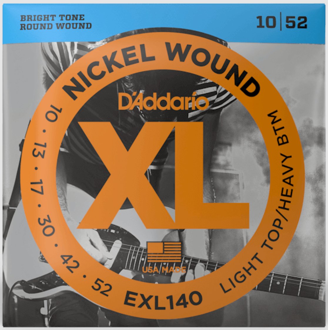 D'Addario XL Series Nickel Wound Electric Strings - Strings - D'Addario