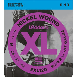 D'Addario XL Series Nickel Wound Electric Strings - Strings - D'Addario