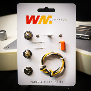 Deluxe Dual Humbucker Coil Split H - H Wiring Kit (Puretone, CTS, Sprague, Oak Grigsby) - Parts - WM Guitars
