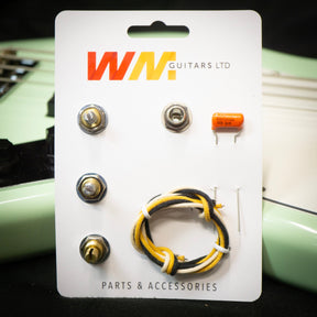Deluxe J & PJ Bass Wiring Upgrade Kit (CTS, Sprague, Pure Tone, Bourns) - parts - WM Guitars