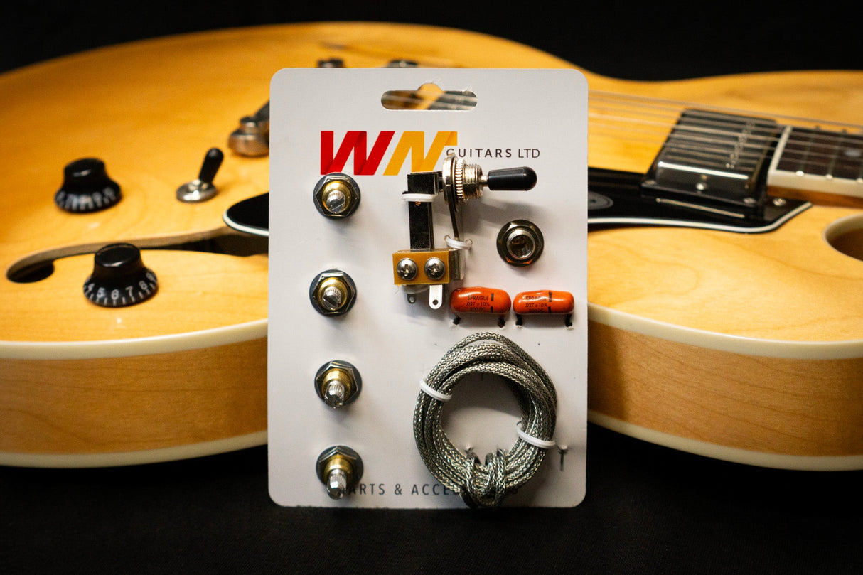 Deluxe Vintage 335 Wiring Upgrade Kit (CTS Vintage Taper, Puretone, NOS Sprague) - Parts - WM Guitars