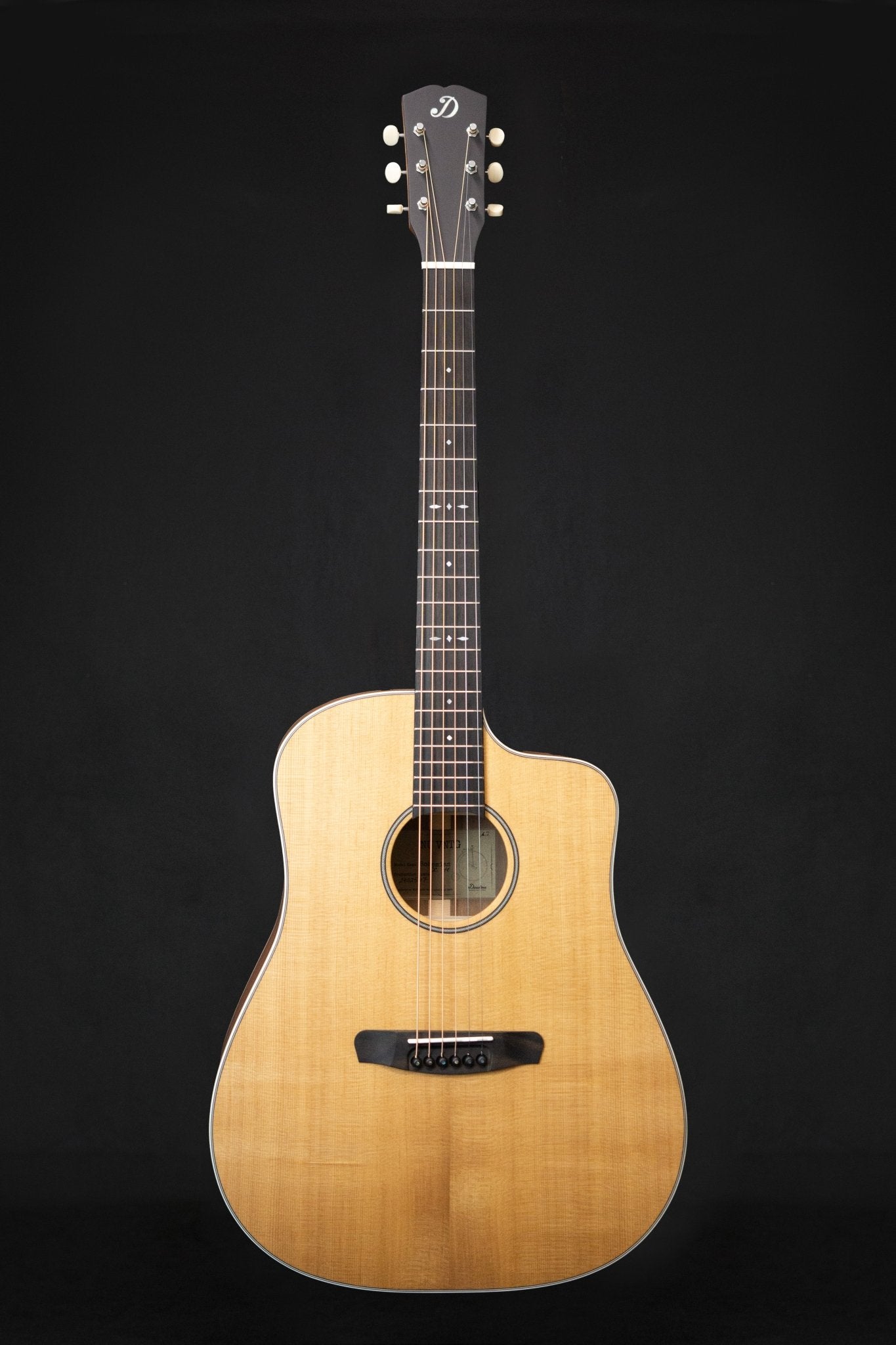 Dowina Bohemian DC TS Vintage Series Acoustic Guitar (Torrified Spruce & Walnut) - Acoustic Guitars - Dowina