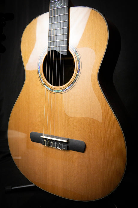Dowina Cocobolo OM - H Master Series Hybrid Guitar (Cedar & Cocobolo) - Acoustic Guitars - Dowina