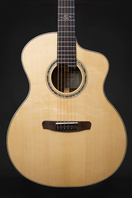 Dowina Granadillo GAC TS Master Series Acoustic Guitar (Thermo Cured Swiss Spruce & Granadillo) - Acoustic Guitars - Dowina