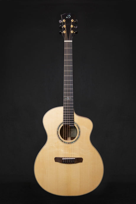 Dowina Granadillo GAC TS Master Series Acoustic Guitar (Thermo Cured Swiss Spruce & Granadillo) - Acoustic Guitars - Dowina