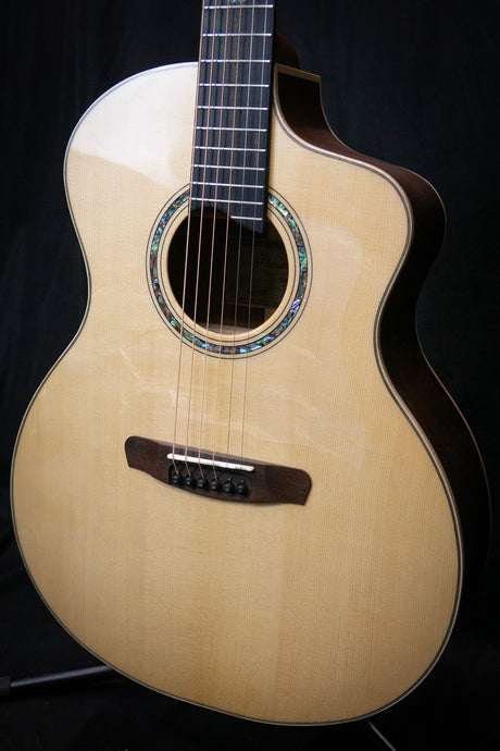 Dowina Granadillo GAC TS Master Series Acoustic Guitar (Thermo Cured Swiss Spruce & Granadillo) - Acoustic Guitars - Dowina