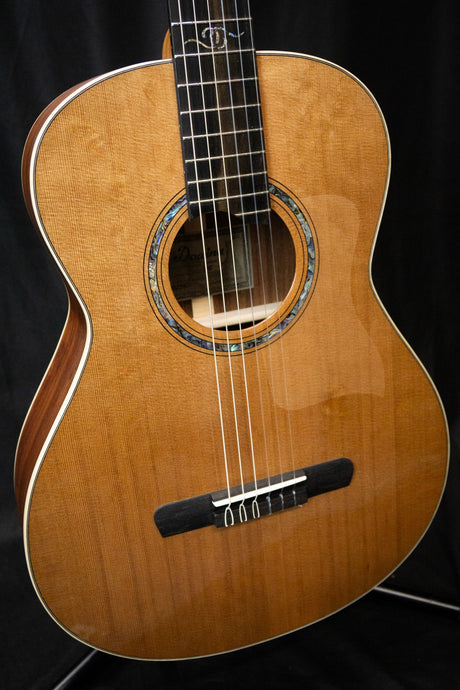 Dowina Granadillo OM - H Master Series Hybrid Guitar (Cedar & Granadillo) - Acoustic Guitars - Dowina