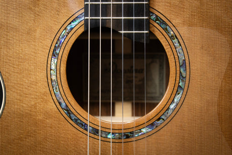 Dowina Granadillo OM - H Master Series Hybrid Guitar (Cedar & Granadillo) - Acoustic Guitars - Dowina