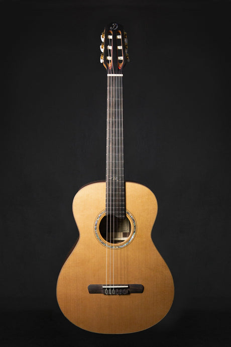 Dowina Master Series Amber Road Hybrid (OM body size) Western Red Cedar & Indian Rosewood - Acoustic Guitars - Dowina