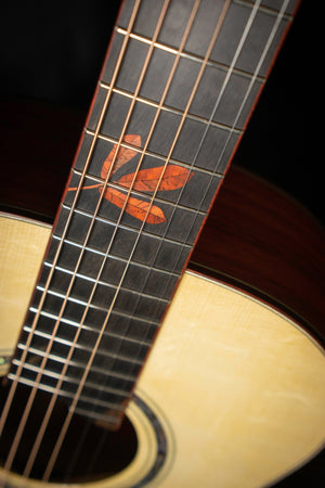 Dowina Master Series Padauk GD (OM body size) Padauk & Thermo-Treated Swiss Spruce - Acoustic Guitars - Dowina