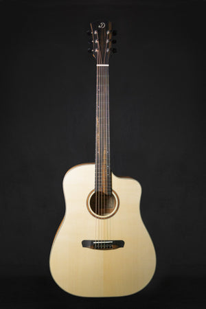 Dowina Time Travel Wayfare DC DS Limited Edition Model Acoustic Guitar (Dolomite Spruce & Khaya Mahogany) - Acoustic Guitars - Dowina