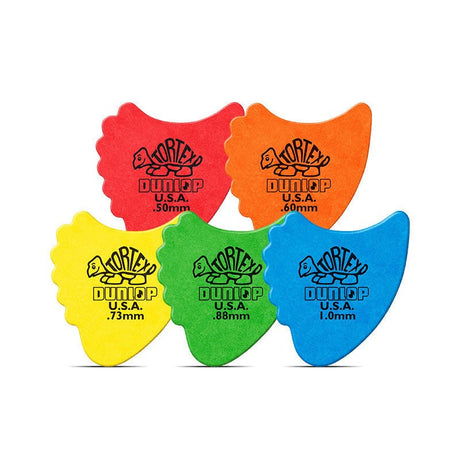 Dunlop TORTEX® Fin Picks (3 Pack) - Picks - Dunlop