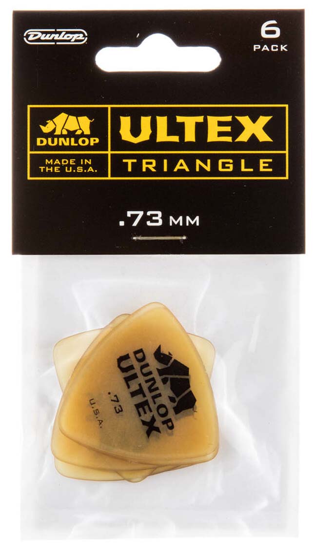 Dunlop ULTEX® Triangle Guitar Picks (6 Pack) - Picks - Dunlop