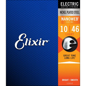 Elixir Nickel Plated Steel Electric Strings - Nanoweb - Strings - Elixir