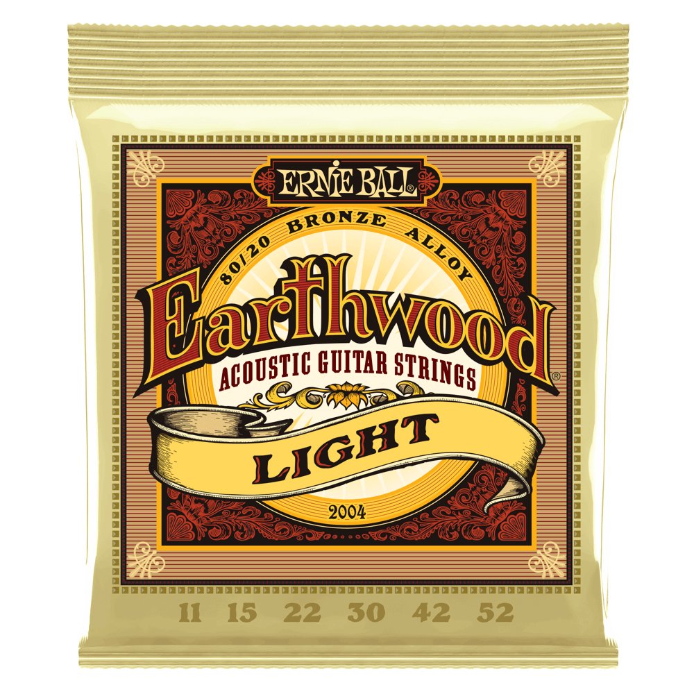 Ernie Ball Earthwood 80/20 Bronze Acoustic Guitar Strings - Strings - Ernie Ball