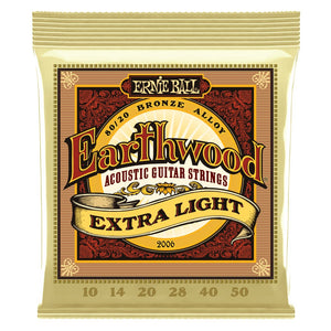 Ernie Ball Earthwood Silk & Steel 80/20 Bronze Acoustic Strings - Strings - Ernie Ball