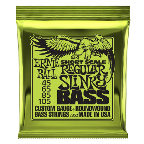 Ernie Ball Slinky Short Scale Bass Guitar Strings - Bass Strings - Ernie Ball