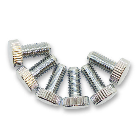Fine Tuning Screws Set of 6 (Black or Chrome) - Parts - WM Guitars