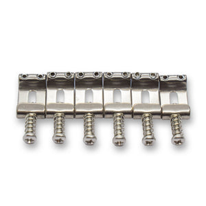 Folded Titanium Saddles (Various String Spacings) - Parts - WM Guitars
