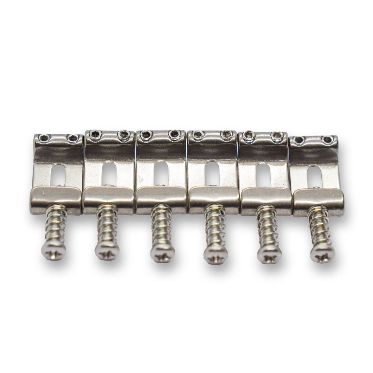 Folded Titanium Saddles (Various String Spacings) - Parts - WM Guitars