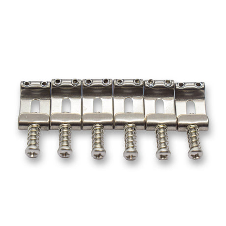 Folded Titanium Saddles (Various String Spacings) - Parts - WM Guitars