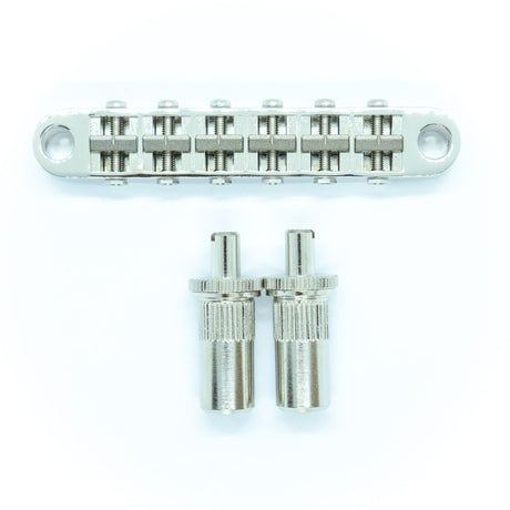 Gotoh Ti103B - T Nashville Titanium Tune - O - Matic Bridge Assembly Nickel Finish - Parts - Gotoh