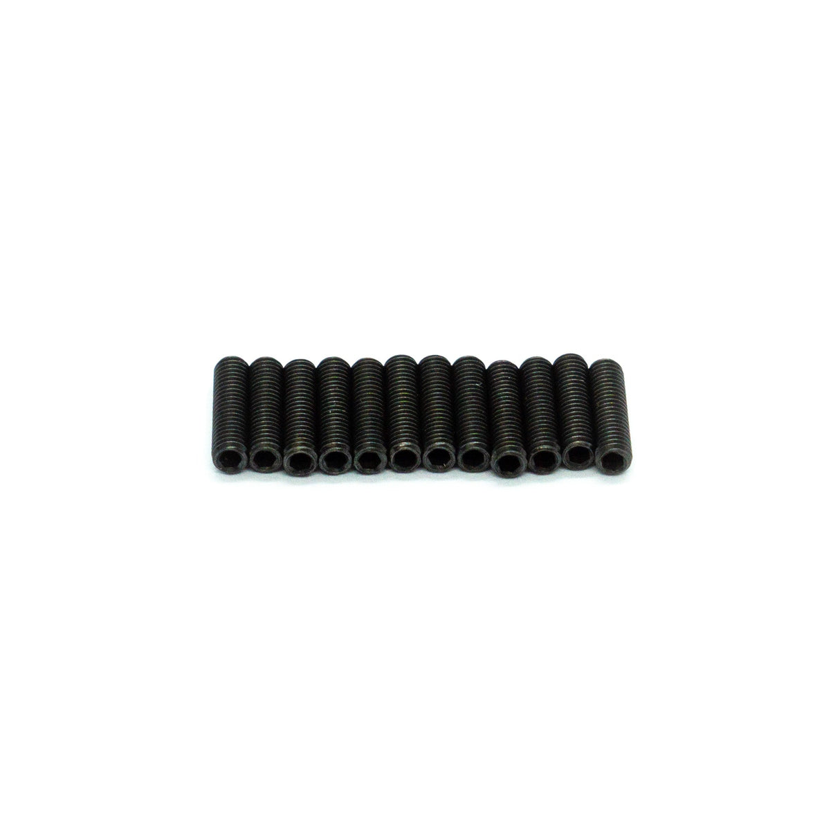 Grub Screws (Black) x 12 - Parts - WM Guitars