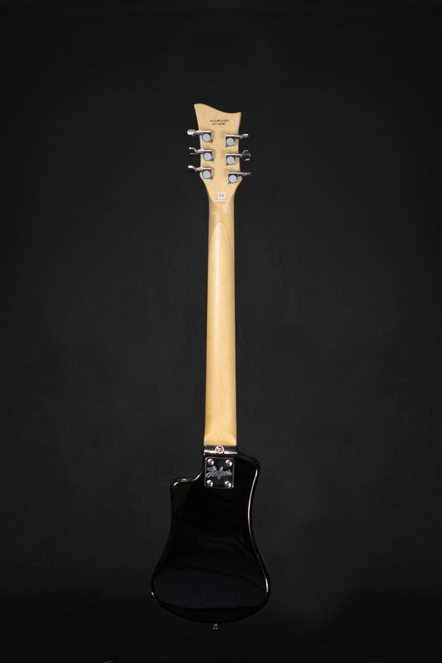 Höfner HCT Shorty Guitar (Black) - Electric Guitars - Höfner