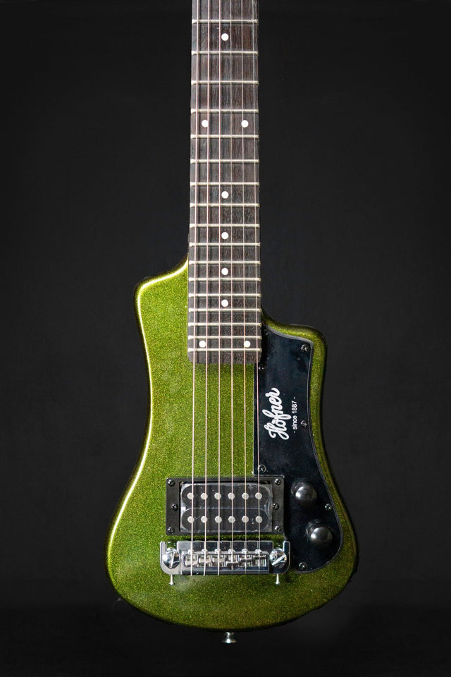 Höfner HCT Shorty Guitar Green - Electric Guitars - Höfner