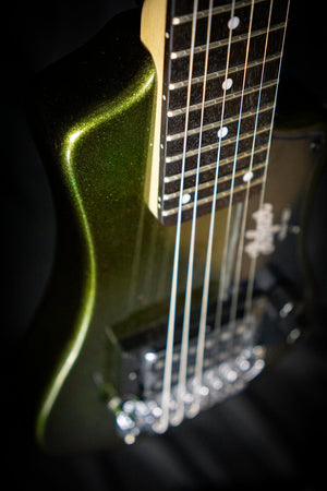 Höfner HCT Shorty Guitar Green - Electric Guitars - Höfner