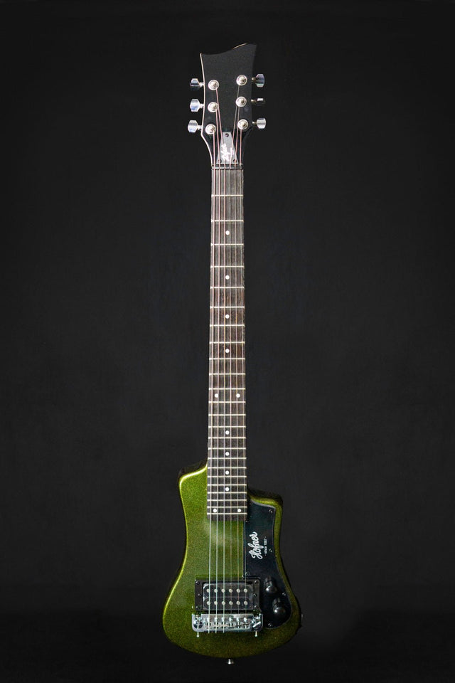 Höfner HCT Shorty Guitar Green - Electric Guitars - Höfner