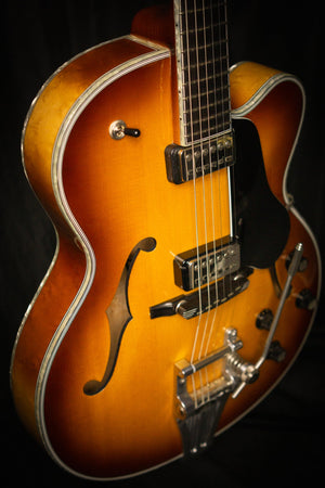 Hofner Thin President Gold Label 125th Anniversary Model (Pre-Owned) - Electric Guitars - Höfner