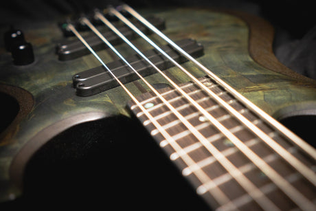 Ibanez BTB805MS Bass Workshop 5 String Active Bass Transparent Grey Flat (Pre - Owned) - Bass Guitars - Ibanez