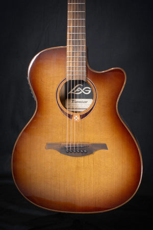 Lâg Tramontane 118 Slim Electro Acoustic Guitar (Brown Shadow) - Acoustic Guitars - Lâg