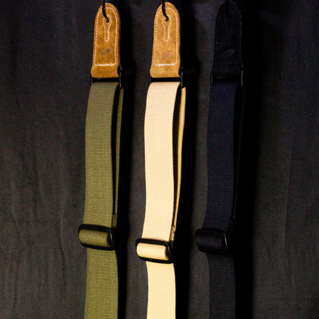 Leathergraft Cotton Webbing Guitar Straps (Various Colours) - Straps - Leathergraft