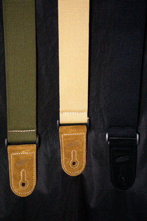 Leathergraft Cotton Webbing Guitar Straps (Various Colours) - Straps - Leathergraft