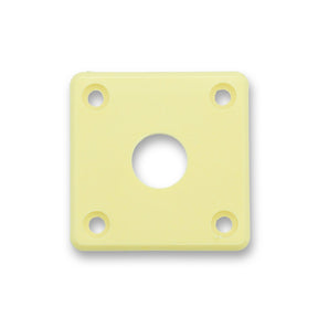 Les Paul Style Jack plate Cream - Parts - WM Guitars