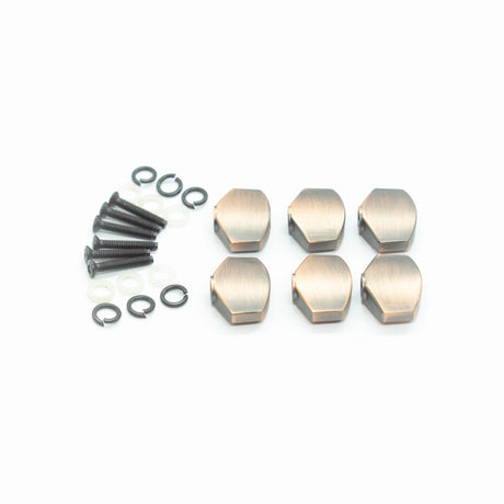 Machine Head Buttons and Fittings x6 Schaller Mini Style (Various Finishes) - parts - WM Guitars