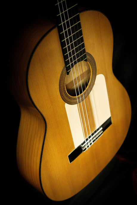 Manuel De La Chica Handmade Flamenco Guitar 1951' (Pre-Owned) - Classical Guitars - Manuel De La Chica