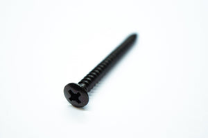 Neck Plate Screws (Black) x 4 - Parts - WM Guitars