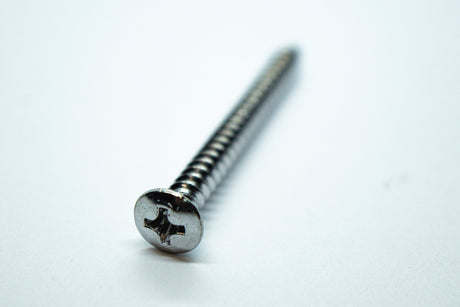 Neck Plate Screws (Chrome) x 4 - Parts - WM Guitars