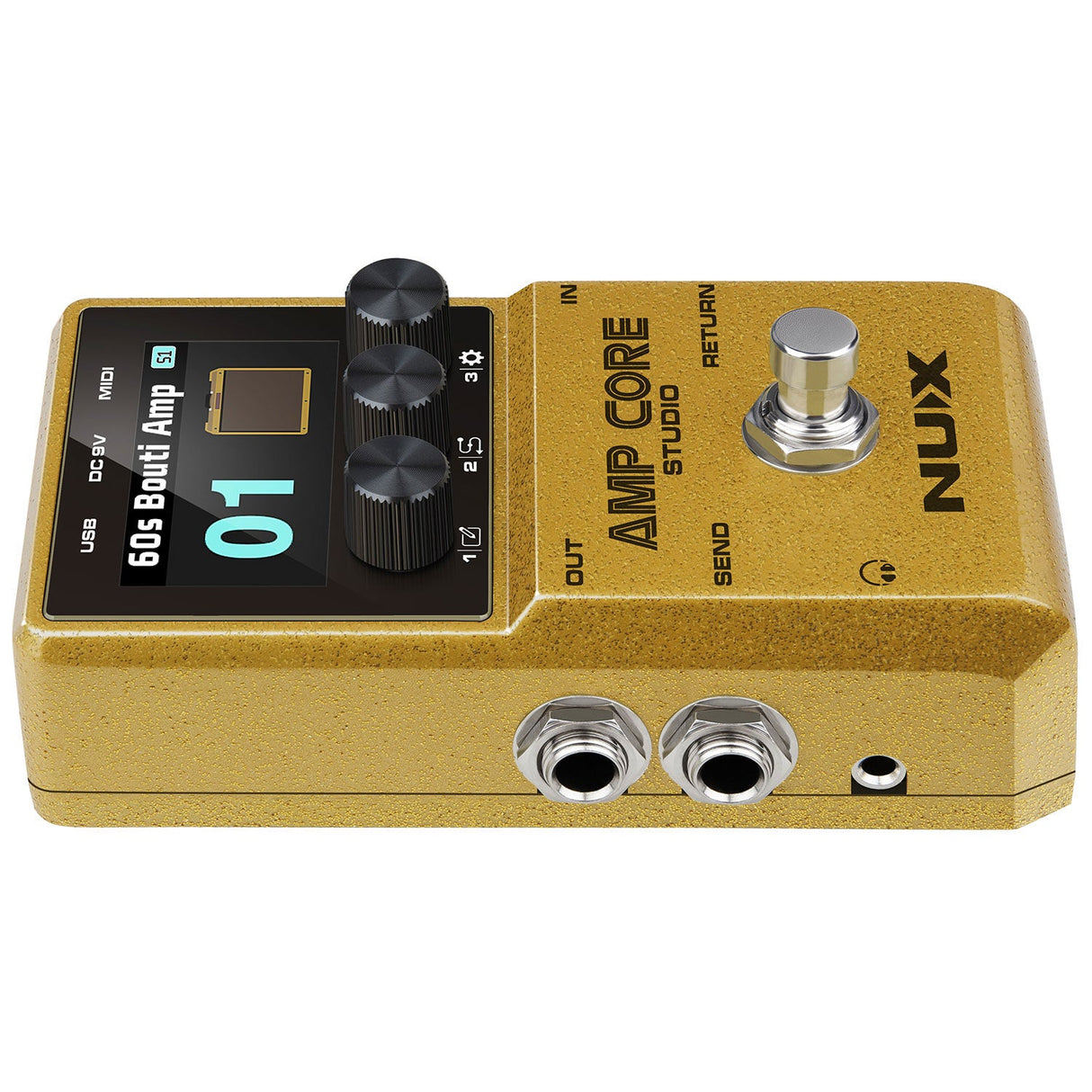 NU - X Amp Core Studio Guitar Pedal - Effects Pedals - NU - X