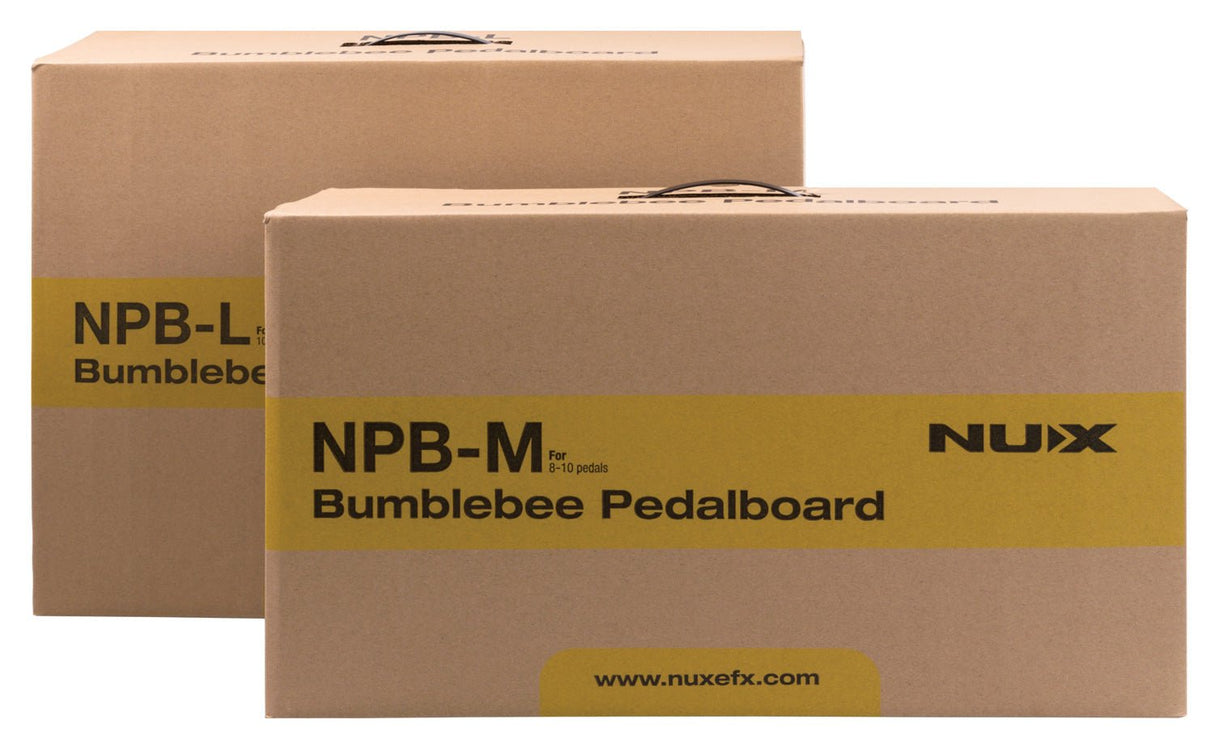 NU-X Bumblebee Pedalboards with Bag & Accessories - Effects Pedals - NU-X