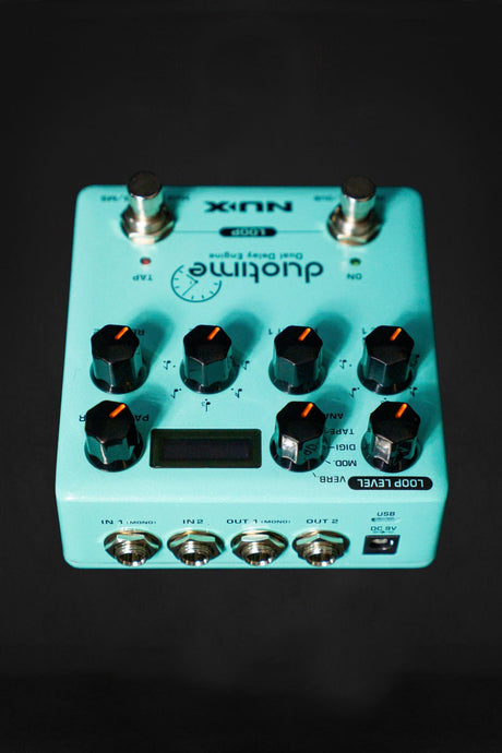 NU-X DuoTime Dual Delay Engine - Effects Pedals - NU-X